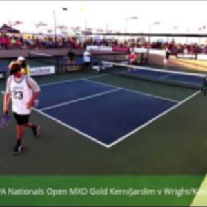 13NOV16 USAPA Nationals VIII Open MXD Gold Kern/Jardim v Wright/Kovalova .