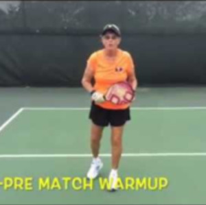 Pickleball: Pre Match Warm Up, Deb Harrison