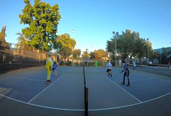 Halloween High Level Pickleball 5.0 Jessie Irvine Frank Anthony Davis Jeff Warnick Caden Nemoff