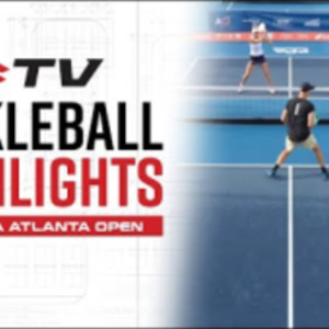 Matt Wright Backhand Pickleball Highlight - 2022 PPA Atlanta Open Mixed ...