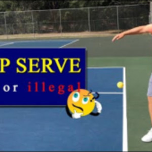Pickleball Drop Serve Legal or Illegal? AND What to do if you face an il...