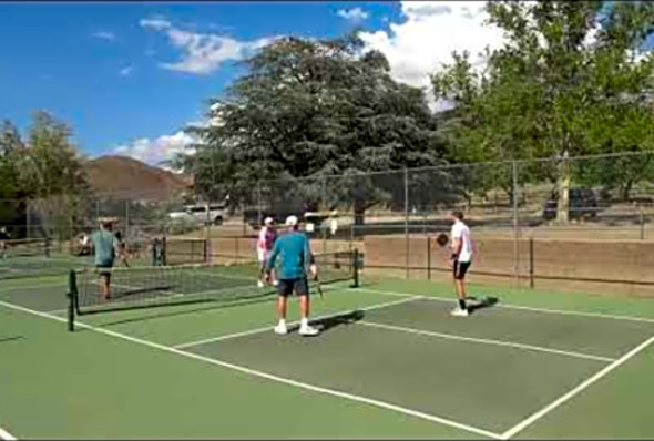 Reno Pickleball: New man in town Zach G2 (Highlights and a few lowlights)