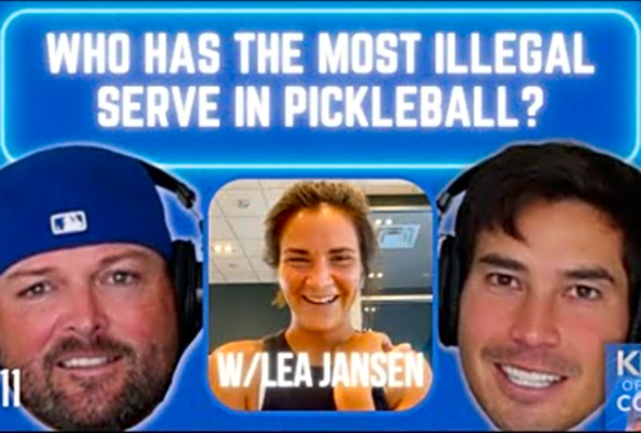 Who Has the Most Illegal Serve in Pickleball? - MLP S2, JillyB, Tyson &amp; Coffee w/Lea Jansen - Ep.11