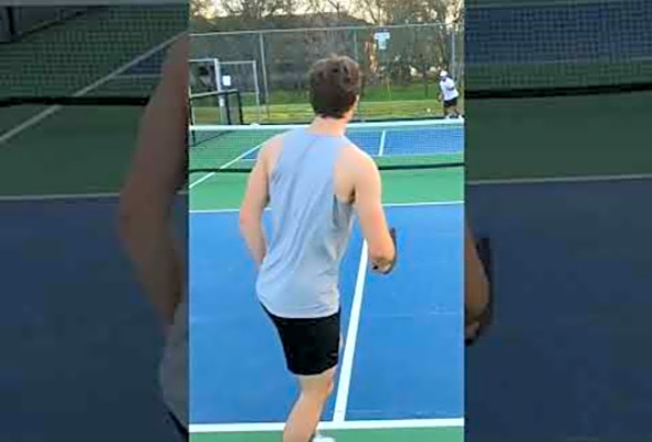 Pickleball 3rd shot Drop to Bert!