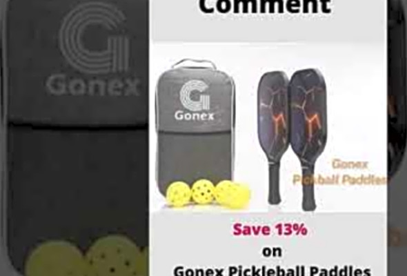 Gonex Pickleball Paddles on 13% discount #pickleballpaddle #pickleball