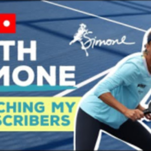 Live with Simone - Episode #17 - Analyzing YOUR #Pickleball Game - Part 02