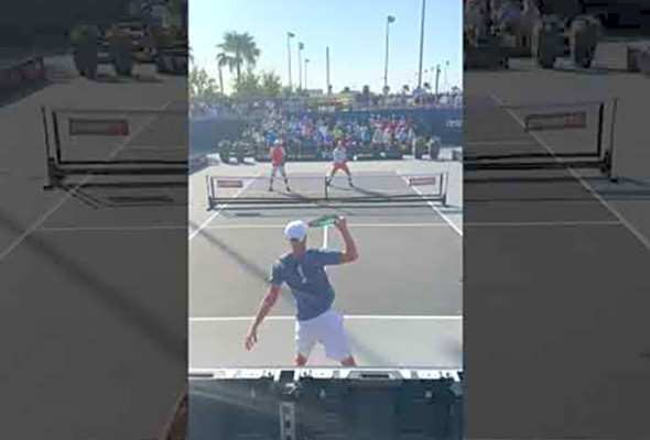 Easy does it! #pickleball #sports #athlete #shorts