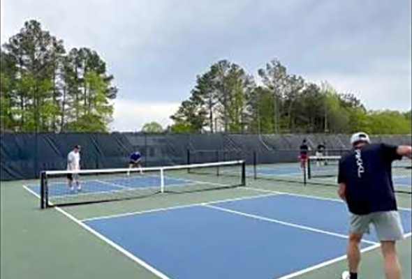 Mens 4.5 Pickleball Worth the Watch! Great Point. #pickleball #tournament #fun
