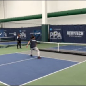 JW Johnson vs Aanik Lohani Pro singles PPA indoor championships tournament