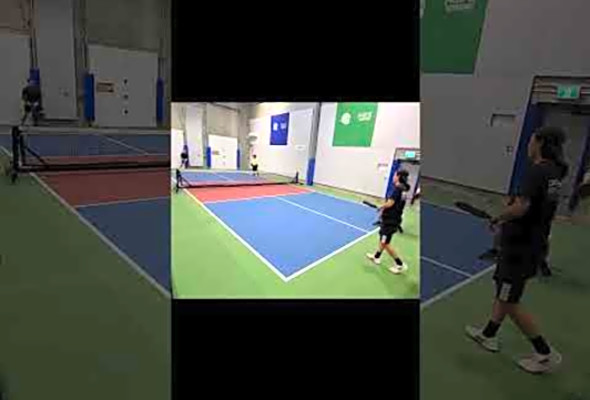 Vatic Saga Flash aggro #highlights #pickleball #sports