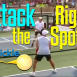 Pickleball Attack - Where to Hit it - In2Pickle