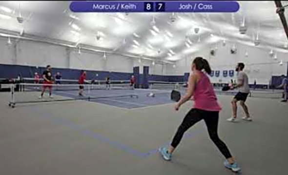 Marcus and Keith vs. Josh and Cass - 4.0 Pickleball Match