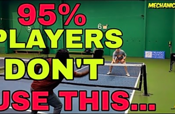 How to Master The Most Underrated Shot In Pickleball