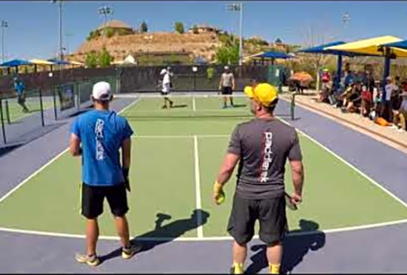 2018 USAPA Mountain West Regional Men&#039;s Doubles 5.0 Bronze Medal Match