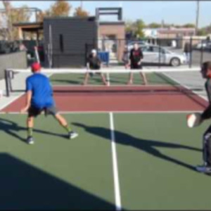 Chicken-N-Pickle Pickleball Tournament OMD 1/32 Finals Barnes/Barnes v S...