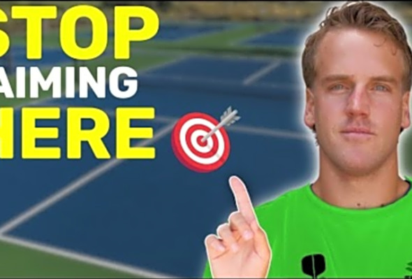 When &amp; where to drop VS drive in pickleball.