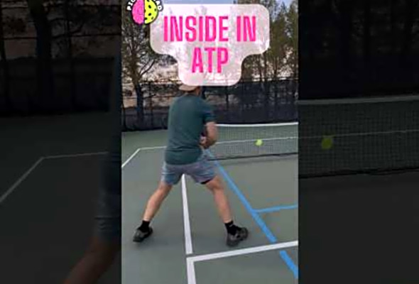 Pickleballs next big trick shot! Im calling it now#pickleball #pickleballtips #short