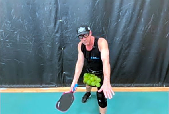 The Bowl &amp; Roll Drive for Pickleball- Train Live w/ Coach David