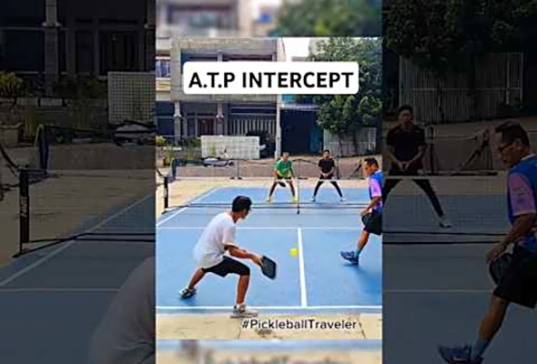 A.T.P Intercept! #pickleball #shorts #vital