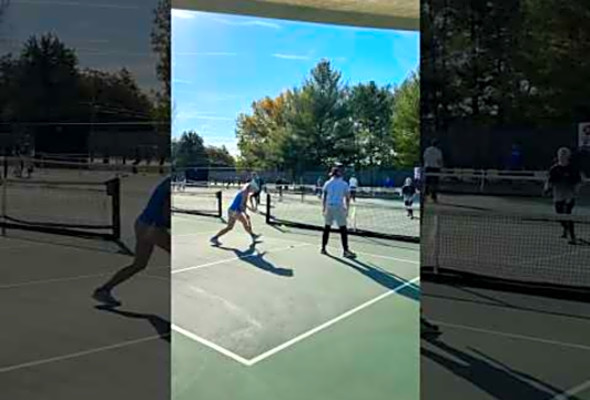 Mixed Double Morning Game #pickleball #goldenpickleballpaddle #paddlesport #tennis #trending #pickle