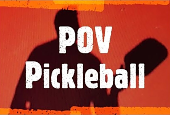POV Pickleball plays Scott Golden, East Naples Florida. &quot;The Travler&quot;