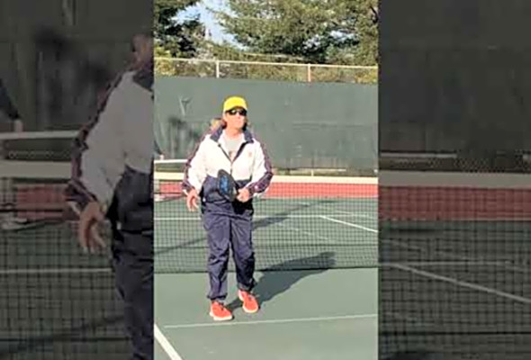 Anne Z Unveils Her New FitVille Pickleball Paddle #shorts #pickleball