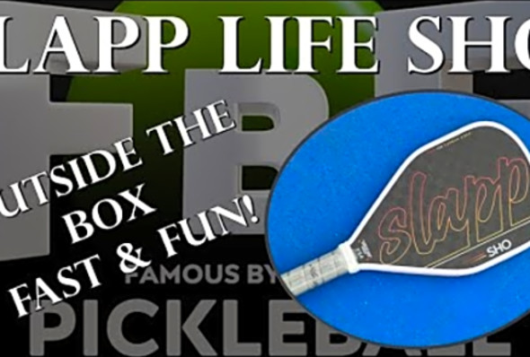 Slapp Life 14 mm &amp; 16 mm SHO Pickleball Paddle Review