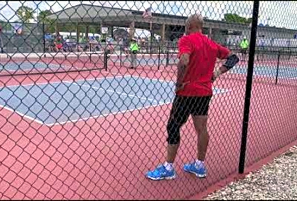 Minto US Open Pickleball Championships - Dike Ajiri vs. Mark Palus