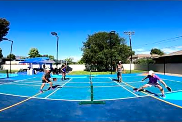 Bad Pickleball Pickleball Voyager Visits! Jessie Irvine Randy Coleman Jeff Warnick Scott Crandall