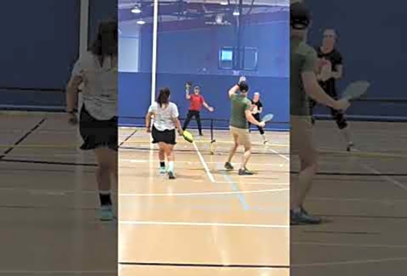 Pickleball Friends Having Fun