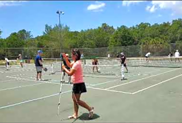 Woodmere Park Pickleball Tournament Venice, Florida Mixed Doubles 4.0