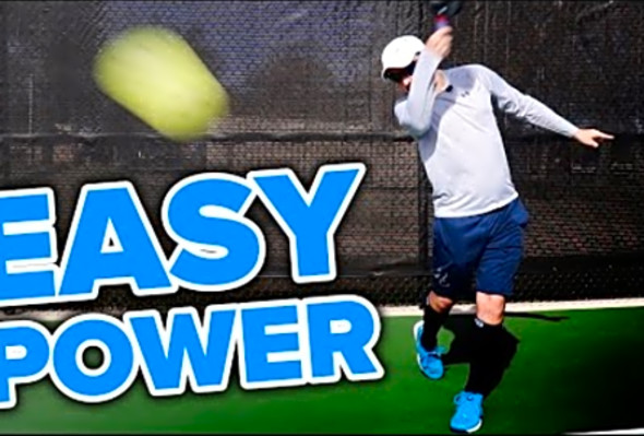 3 simple tips for a powerful pickleball serve