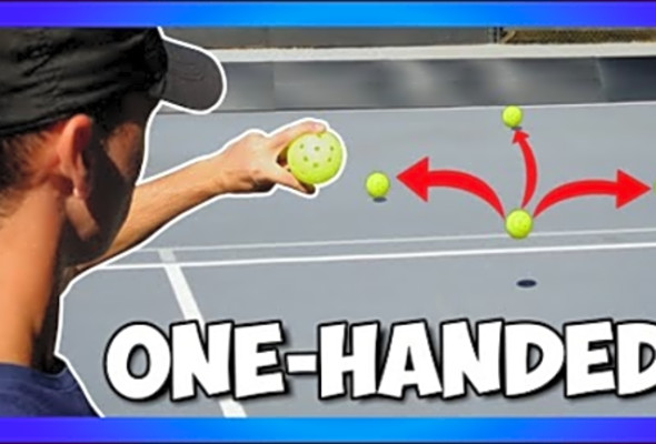 Secrets of the One-Handed Pickleball Spin Serve