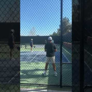ocpickleballscene is live! Jake Panno Challenge Court Game #pickleball