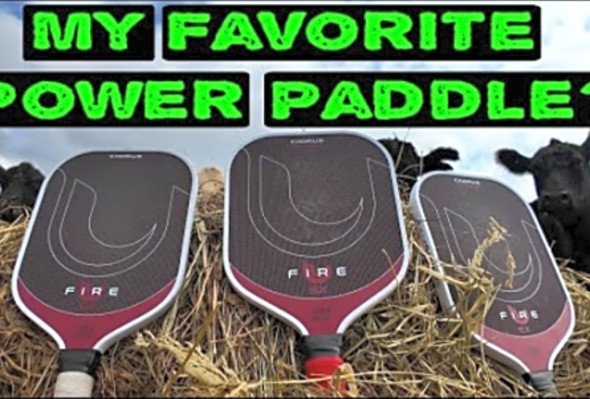 Chorus Fire Series Pickleball Paddle Review: These Are Fire!