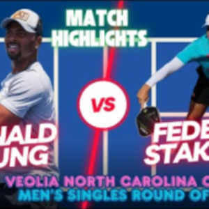 Staksrud vs Young North Carolina Open Round of 16 HIGHLIGHTS