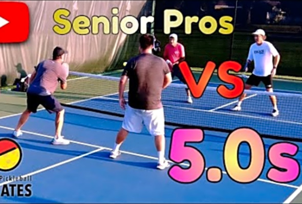 Pickleball 5.0 vs Senior Pro