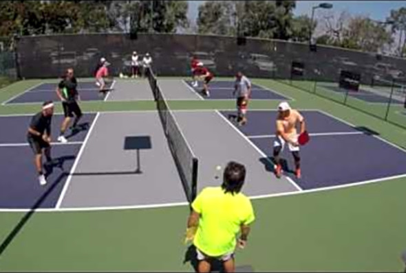So Cal Classic Pickleball: Mens Open: Jeff Warnick and Aaron Coyle v. Ben Johns and Brian Ashworth
