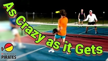 Crazy Pickleball Match at Moneyball Tournament