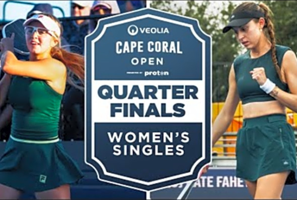 Anna Leigh Waters v Parris Todd at the Veolia Cape Coral Open
