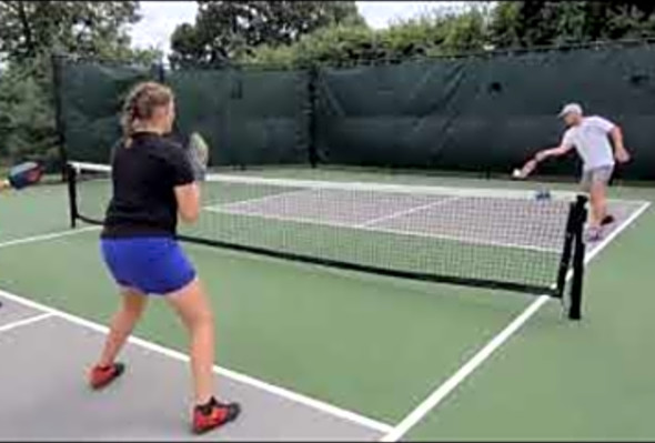 Advanced pickleball drill, &quot;Eight Is Enough&quot;