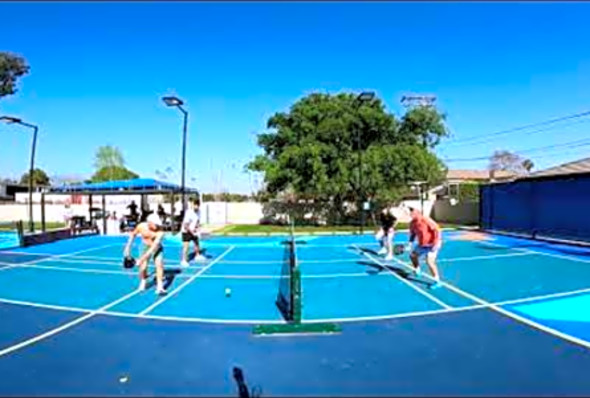 Bad Pickleball Pro Level Rec 5.5 DJ Young Matt Baca Hayden Patriquin Matt Manasse