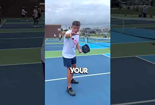 How to Hit A Topspin Forehand Drive in Pickleball