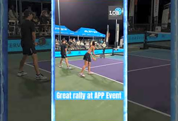 Mixed Doubles Mastery: Epic Showdown at APP Event! #app #pickleballaction