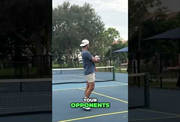 Do this to gain a huge edge in your next match #pickleball #pickleballtips