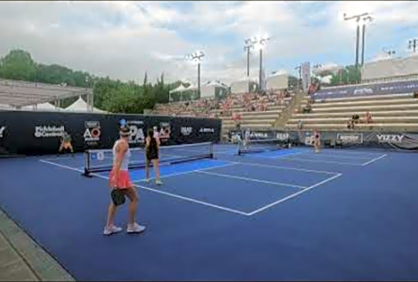 05/20 - 2023 Atlanta Open / Women&#039;s Pro Doubles / Irvine, Jansen -vs- Smith, Kovalova / Game to 15