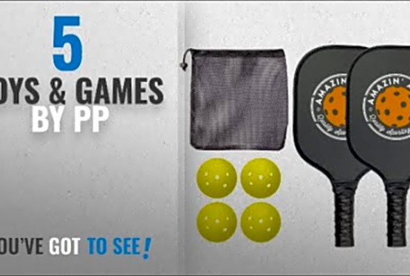 Top 10 Pp Toys &amp; Games 2018: Amazin&#039; Aces Pickleball Paddle Bundle - Set Includes Two Graphite