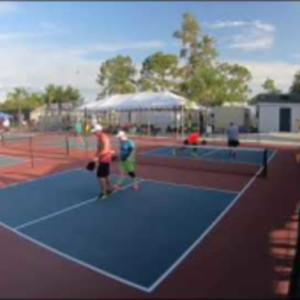 2018 Mintos US Open pickleball Championships MXDS 3.5 Emiliani/Lauridsen