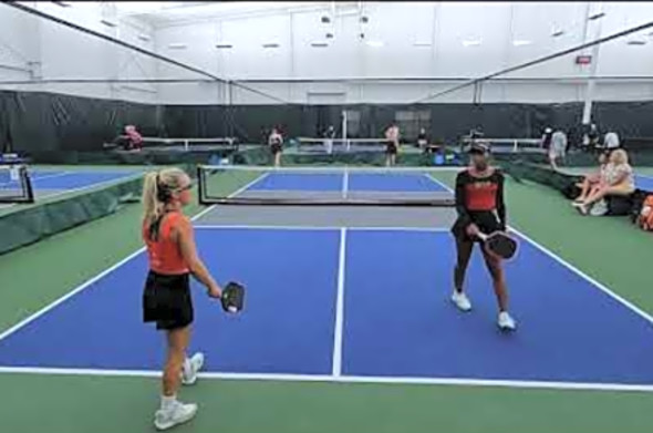 2024 Atlanta Slam PPA / Womens Pro Practice / Jones, Black -vs- Fahey, Gal