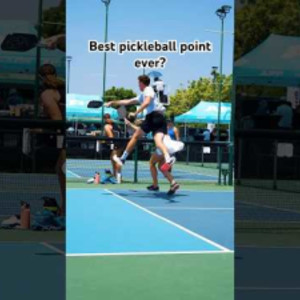 One of my best pickleball points #pickleball #doubles #graysongoldin #funny
